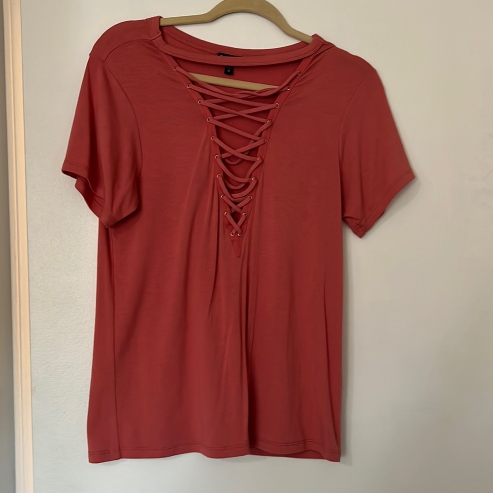 Express criss cross top